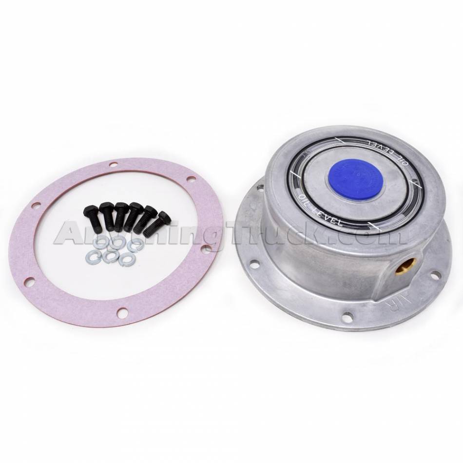 Hendrickson VS-29566-4 TIREMAAX Bolt-On Hub Cap, Oil, 6-3/4