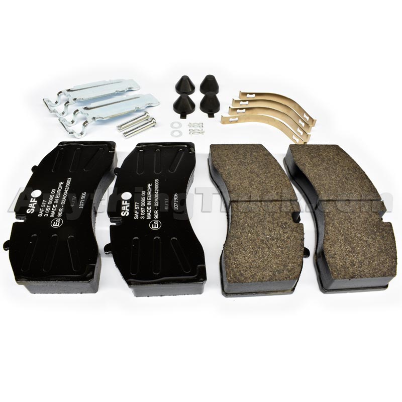 SAF Holland 03057008500 22.5" SK7 Air Disc Brake Pad Set, Services One Axle