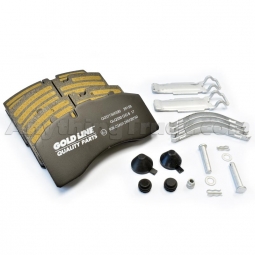 SAF Holland G0571369330 Brake Pads for Bendix ADB22X Air Disc Brakes, Replaces Bendix K070796