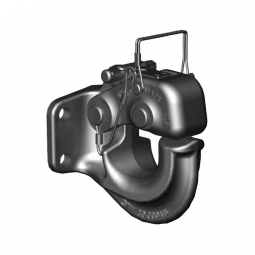 SAF Holland PH-30RP51 15-Ton Rigid Pintle Hook, FastLatch with Tethered Lock Pin