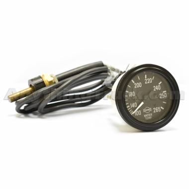 ISSPRO R8630 2-1/16" Mechanical Water Temperature Gauge, 100-265 Degrees, 72" Capillary