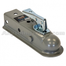 Buyers Products 0091058 Straight Tongue Coupler, 2" Ball, 2" Channel, 3500 lbs