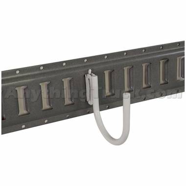 Buyers Products 01120 E-Track Round Bend J-Hook, 1/2" Rod, 4-1/4" ID