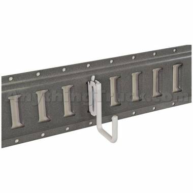 Buyers Products 01130 E-Track Square Bend J-Hook, 3/8" Rod, 2" Inner Width