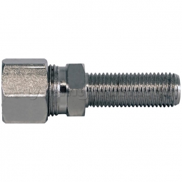 Buyers Products 1238 Bulkhead Fitting, 3/8"-24 Thread, 3/8" Conduit