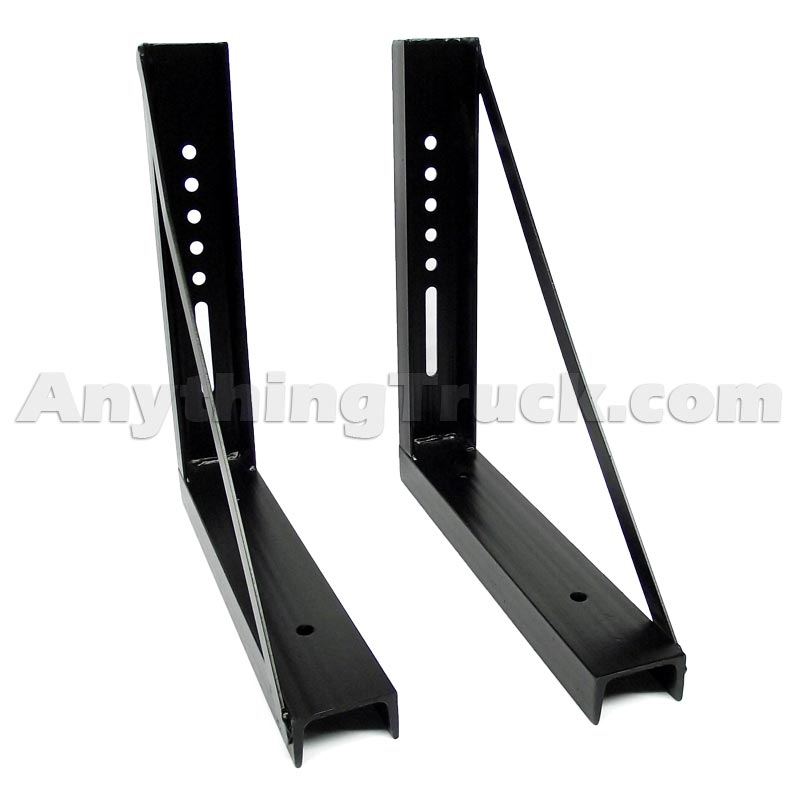 PTP 1701005 Toolbox Mounting Brackets, 3" x 18" x 18", One Pair