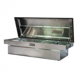 Buyers Products 1709315 Diamond Tread Aluminum Crossover Truck Box, 18X27X71 (Special Order)