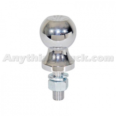 Buyers Products 1802108 Chrome Hitch Ball, 1-7/8" Dia, 3/4" Shank