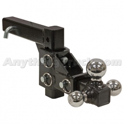 Buyers Products 1802225 Adjustable Tri-Ball Mount, 1-7/8" 2" & 2-5/16" Balls
