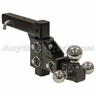 Buyers Products 1802225 Adjustable Tri-Ball Mount, 1-7/8" 2" & 2-5/16" Balls