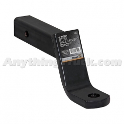 Buyers Products 1803013 Ball Mount for 2" Receivers, 1" Ball Hole, 4" Drop