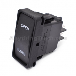 Buyers Products 3014187 Rocker Switch, 12VDC, 10A, Double Momentary, Open/Off/Close