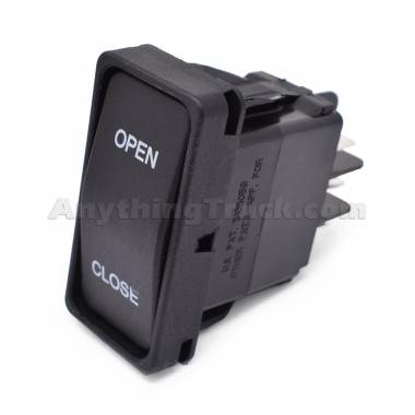 Buyers Products 3014187 Rocker Switch, 12VDC, 10A, Double Momentary, Open/Off/Close