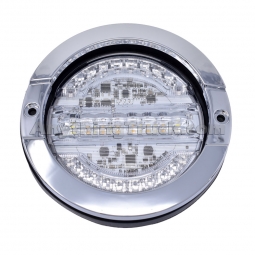 Buyers Products 5624432 4" Round Stop Tail Turn, Backup & Amber Strobe Light