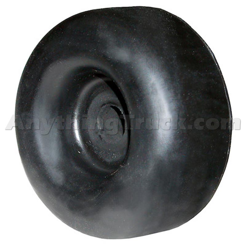 Buyers Products B1001 21/2" Diameter Black Rubber Bumper Stop, 1