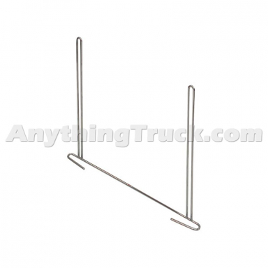 Buyers Products B2436ASBC Chrome Anti-Sail Mud Flap Bracket, 1 Bracket