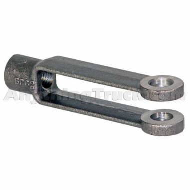 Buyers Products B27088ANF Straight Yoke End, 3/4"-16 Thread, 6-1/16" End to Pin