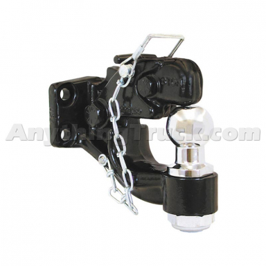 BH82000 8-Ton Combination Hitch with 2" Hitch Ball and Pintle Hook