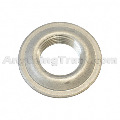 Buyers Products FA100 1" NPT Stamped Aluminum Welding Flange for Hydraulic Tanks