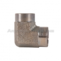 Buyers Products H3509X4 90 Degree Steel Pipe Elbow, 1/4" NPT Female x 1/4" NPT Female
