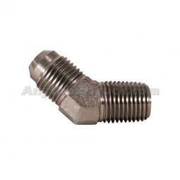 Buyers Products H5355X6 45 Degree Male Steel Elbow, 3/8" JIC x 1/4" NPT