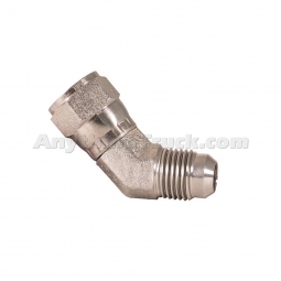 Buyers Products H5356X6 Swivel Nut 45 Degree 3/8" JIC Steel Elbow