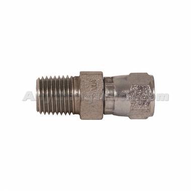 Buyers Products H9100X8X8 Female 37 Degree JIC to Male Pipe Swivel Adapter, 1/2" JIC x 1/2" NPT