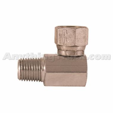 Buyers Products H9405X16X16 Female Swivel to Male Pipe 90 Degree Elbow, 1" NPT x 1" NPSM