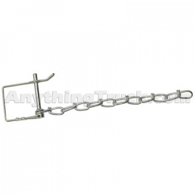 Buyers Products P11C 1/4" Safety Clip with 8" Chain for RM and BH8 Series Pintle Hooks