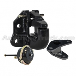 Buyers Products P45AC4K 45-Ton Pintle Hook with Air Snubber, 4 Mounting Holes
