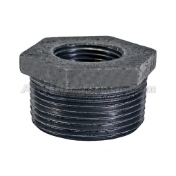 Buyers Products RAB200125 Iron Reducer Bushing, 2" Male NPT x 1-1/4" Female NPT