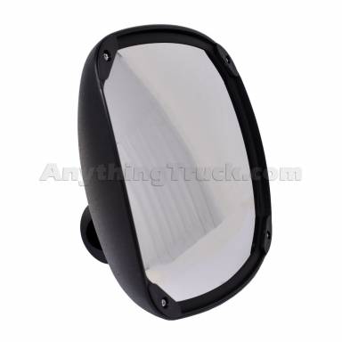 563.2102 8" x 8-1/2" Black Convex Mirror - Replaces Retrac 610875