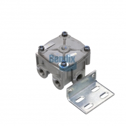 Bendix 800366 R-12 Relay Valve, 1/2" NPT Delivery Ports, 5.5 PSI Crack Pressure