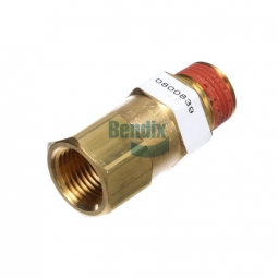 Bendix 800839 SC-3 Check Valve, 1/2" NPT Female Inlet, 1/2" NPT Male Outlet