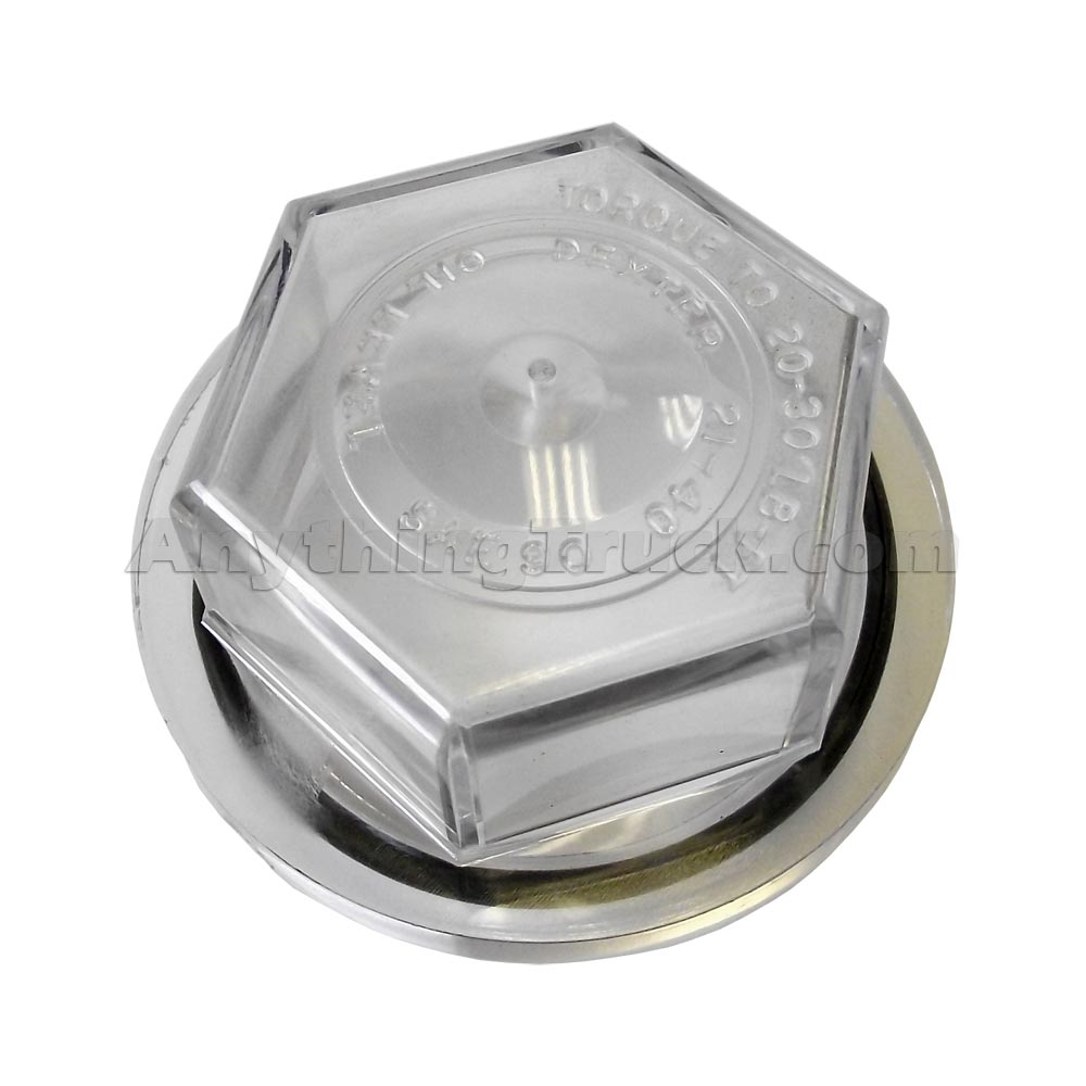 Dexter 021-040-00 Screw-On Hub Cap with O-Ring for Dexter Demountable 5
