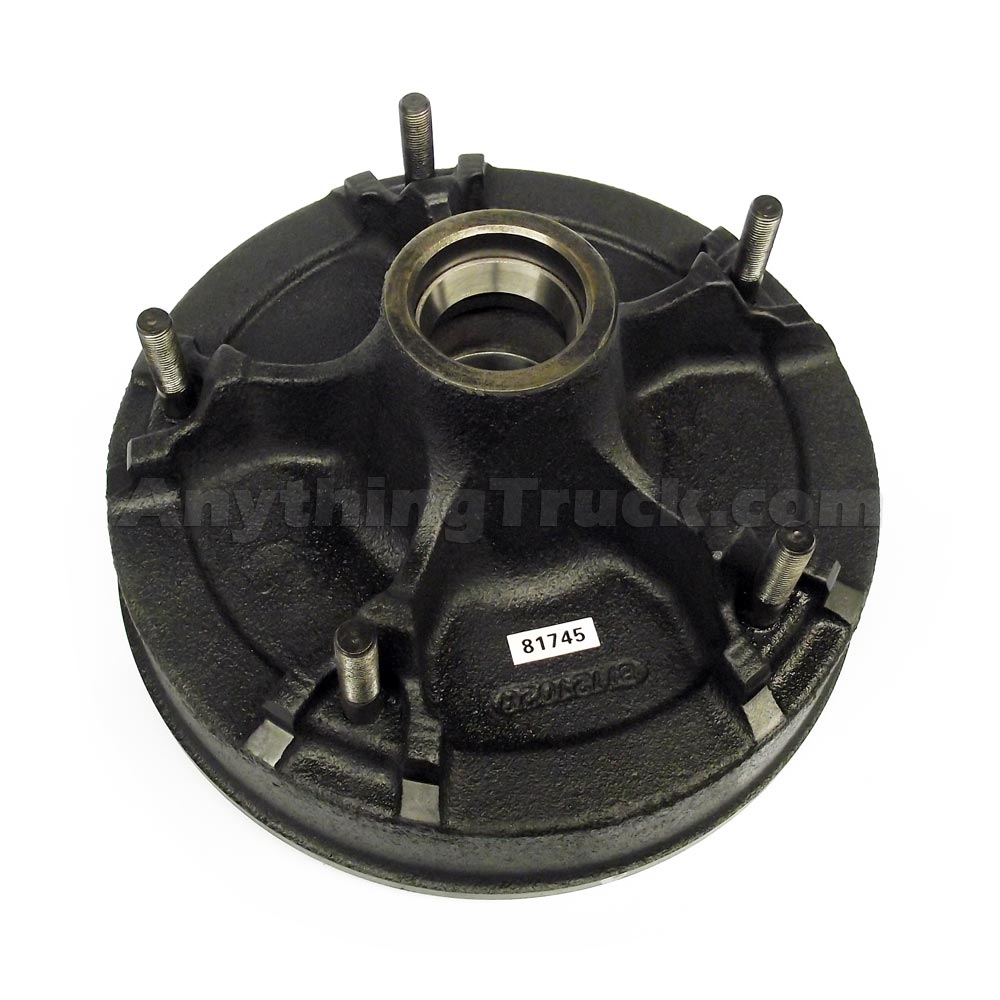 PTP 81745 7K Demountable Hub/Drum for Dexter Axles, with Bearing Cups