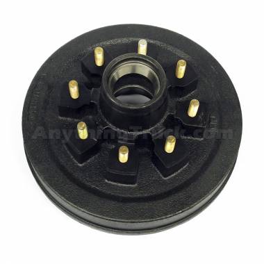 PTP 821913 Hub/Drum for Dexter 5.5K-7K Axles, 9/16" Studs, Grease, Replaces Dexter 008-219-13