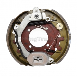 PTP 23434 12-1/4" x 3-3/8" 8K FSA LH Electric Brake Assy with 4 Bolt Backing Plate for Dexter Axles