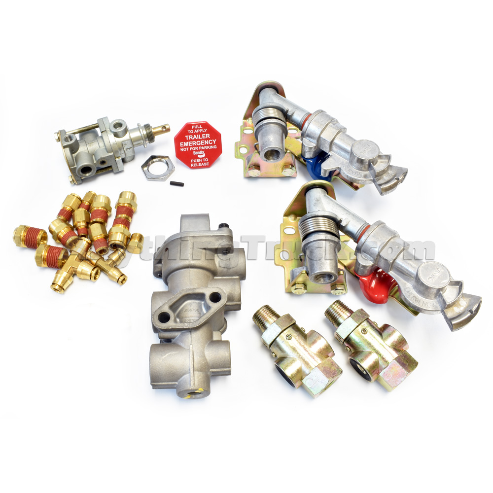 Tractor Protection System Kit for Dump Trucks with a PP1 Dash Valve