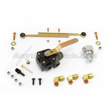 Hendrickson AKHD-195-3 Height Control Valve Kit with Pressure Protection Valve,Fittings, and Linkage