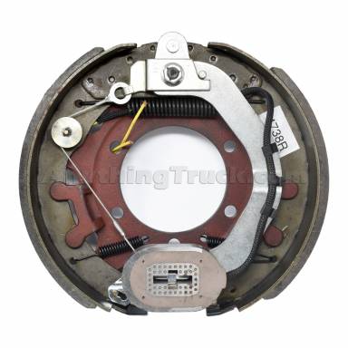 12-1/4" x 3-3/8" RH Electric Brake Assy with 5 Hole Backing Plate, Replaces Rockwell American 4738-R