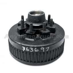 363697 12" x 3-3/8" 8K Alko Style One Piece Hub & Drum, 5/8" Studs, OE# 008-489-07