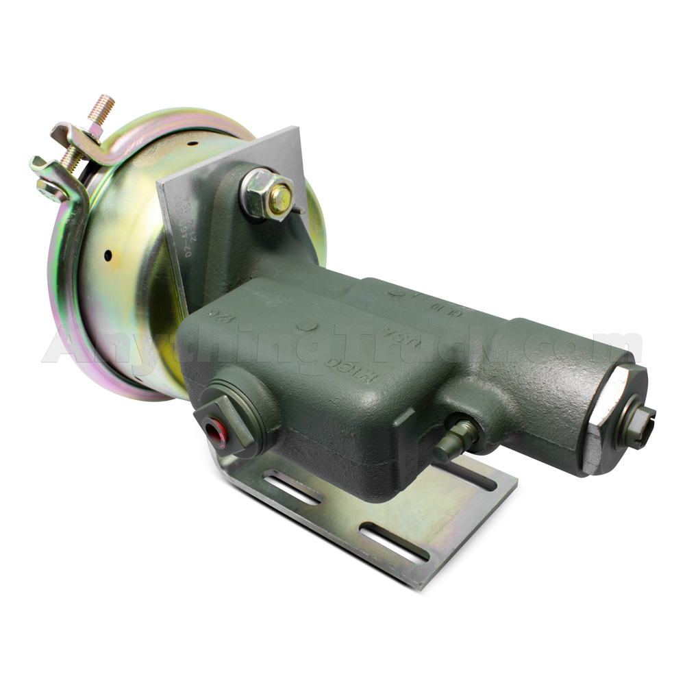 Mico 02460503 Air over Hydraulic Actuator, Brake Fluid, 1.5" Bore