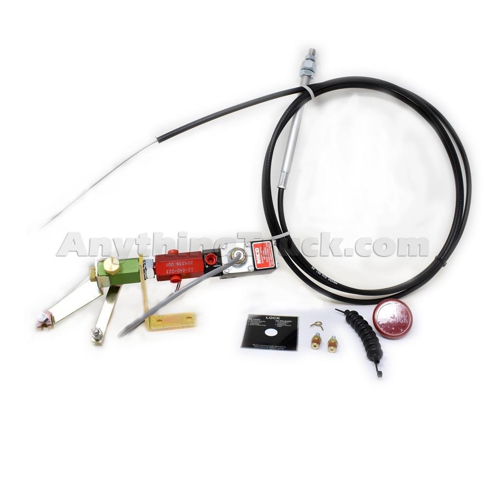 Mico 02640023 Cable Lever Lock Kit, Brake Fluid Only