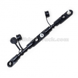 178.2021BK Three Battery Overmolded Cable,  Black 2/0 Wire, Replaces Freightliner BC207M3BWS