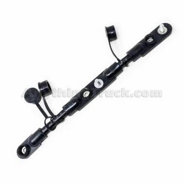 178.2021BK Three Battery Overmolded Cable,  Black 2/0 Wire, Replaces Freightliner BC207M3BWS