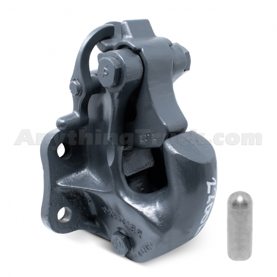 Premier 2200L 50-Ton Slack Reducing Pintle Hook with Low Profile Lever Kit