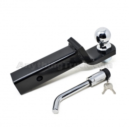 Pro Trucking Products 40565 Towing Starter Kit W/ 2" Hitch Ball, Keyed Lock & Plastic Case