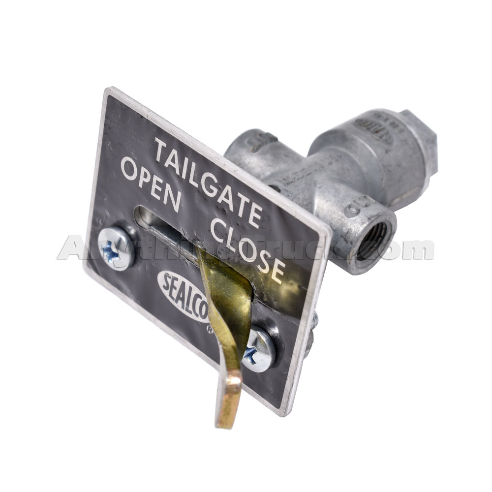 Sealco 110300 Lever Control Valve, Tailgate, OpenClose Name Plate
