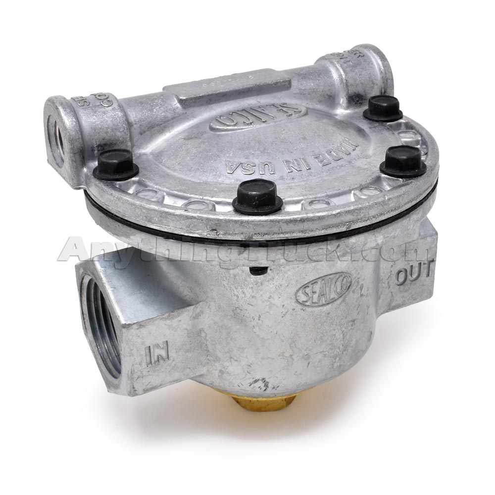 Sealco 6900 Air Starter Valve, 1" NPT In & Out, 1/4" Control